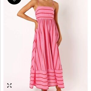 NWT Petal and Pup pink and red dress Sz Small